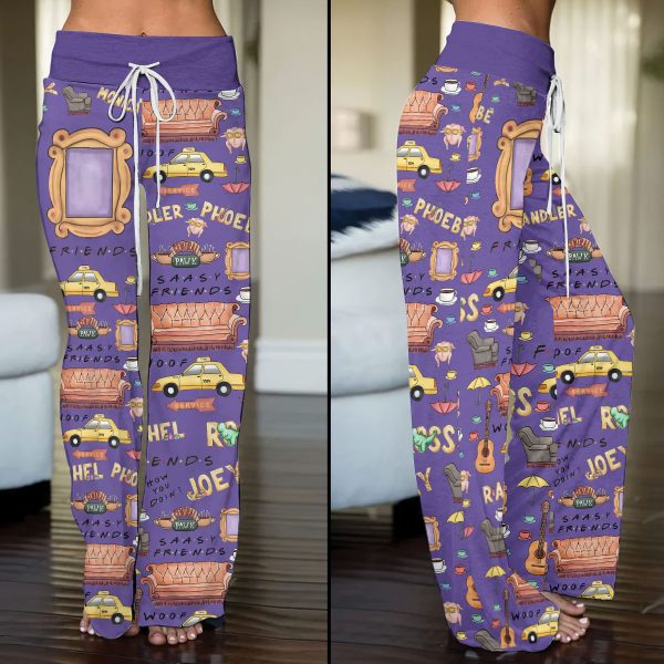 Friends High-Waisted Straight-Leg Trousers - VANDH 2070