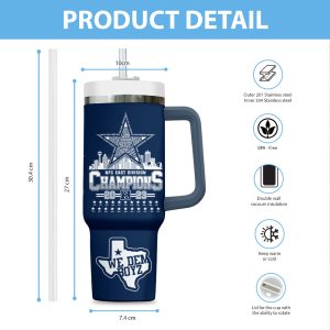 Personalized Dallas Cowboys 40oz Stanley Tumbler - VANDH 2177