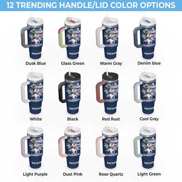 Personalized Dallas Cowboys 40oz Stanley Tumbler - VANDH 2177