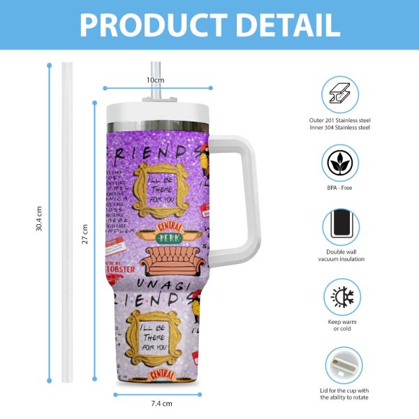 Friends 40oz Stanley Tumbler - MAITM 5322