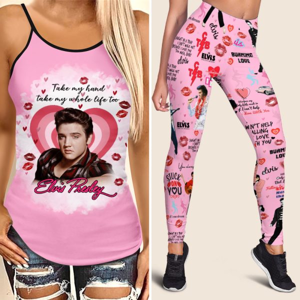 Elvis Presley Criss-Cross Leggings - MAITM 5434