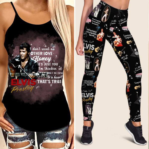 Elvis Presley Criss-Cross Leggings - MAITM 5433