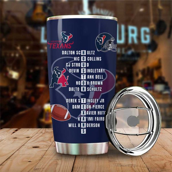Houston Texans Tumbler Cup - MAITM 5502