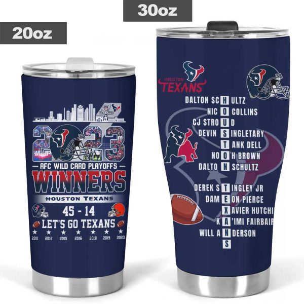 Houston Texans Tumbler Cup - MAITM 5502