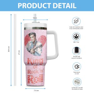 Elvis Presley 40oz Stanley Tumbler - ANHNV 3394