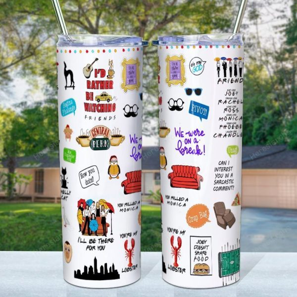 Friends Skinny Tumbler - ANHNV 3610