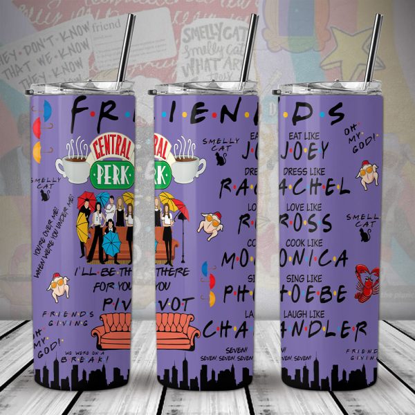 Friends Skinny Tumbler - ANHNV 3612