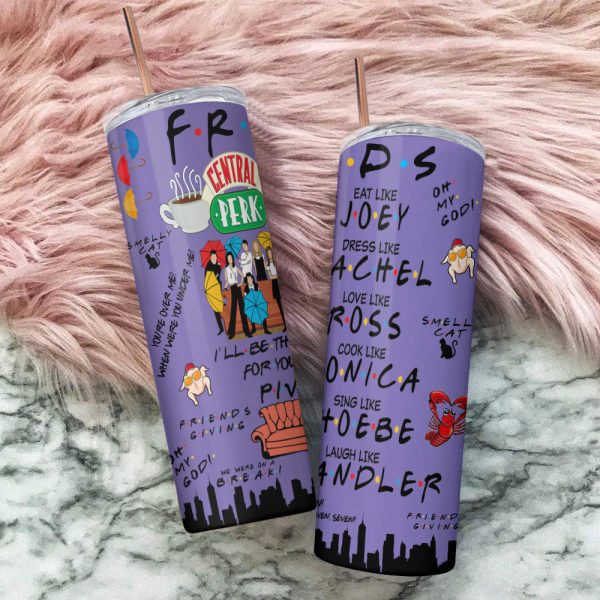 Friends Skinny Tumbler - ANHNV 3612