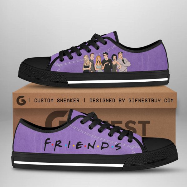 Friends Low Top Canvas Shoes - ANHNV 3614