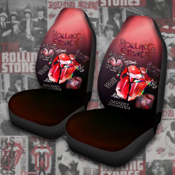 The Rolling Stones 2PCS Car Seat Cover - ANHNV 3674