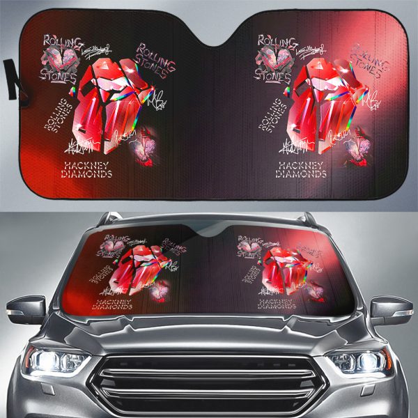 The Rolling Stones Auto Sun Shade - ANHNV 3675
