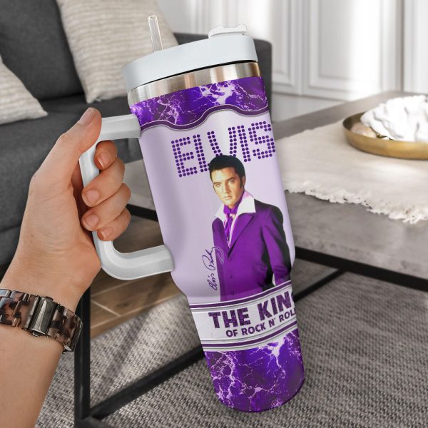 Personalized Elvis Presley 40oz Stanley Tumbler - ANHNV 3716