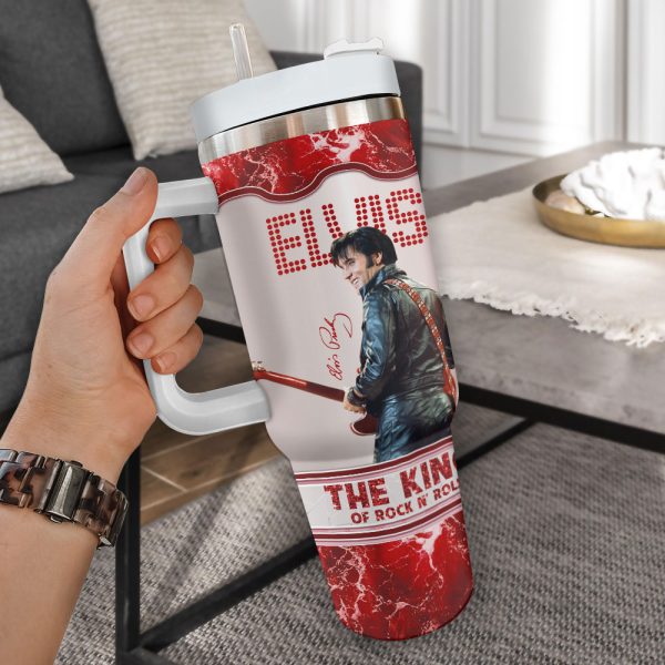 Personalized Elvis Presley 40oz Stanley Tumbler - ANHNV 3722