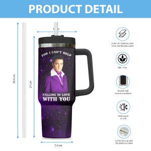 Elvis Presley 40oz Stanley Tumbler - ANHNV 3727