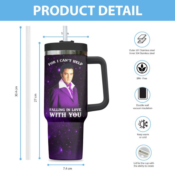 Elvis Presley 40oz Stanley Tumbler - ANHNV 3727