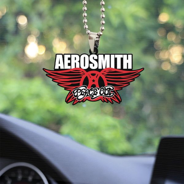 Aerosmith Custom shape 1-sided Acrylic Car Ornament - TANTN 4352