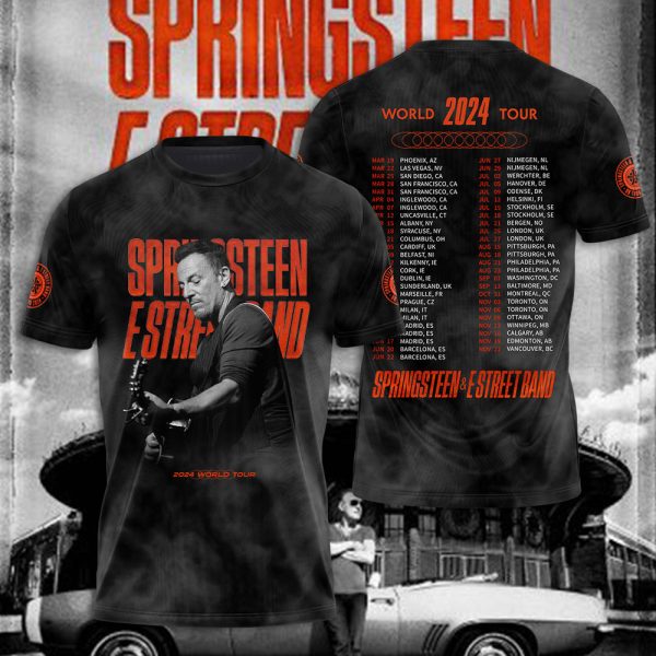 Bruce Springsteen 3D Apparel - NGHIAVT 1306