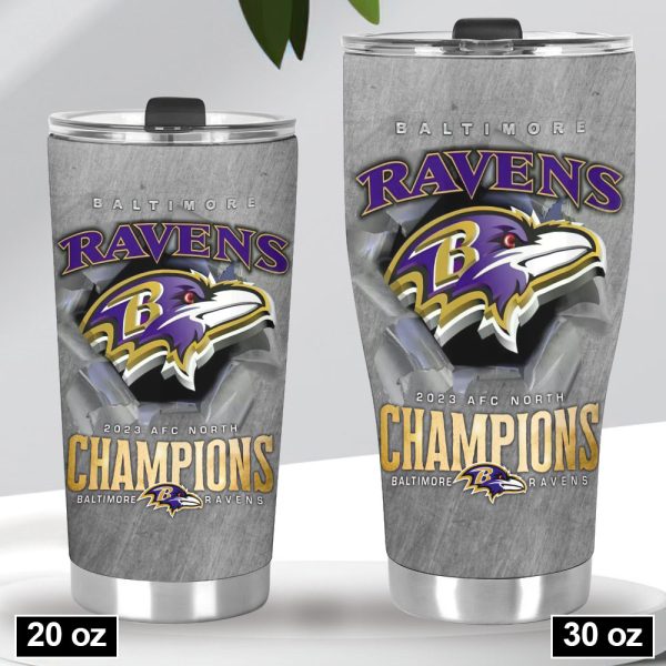 Personalized Baltimore Ravens Tumbler Cup - VANDH 2152