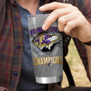 Personalized Baltimore Ravens Tumbler Cup - VANDH 2152