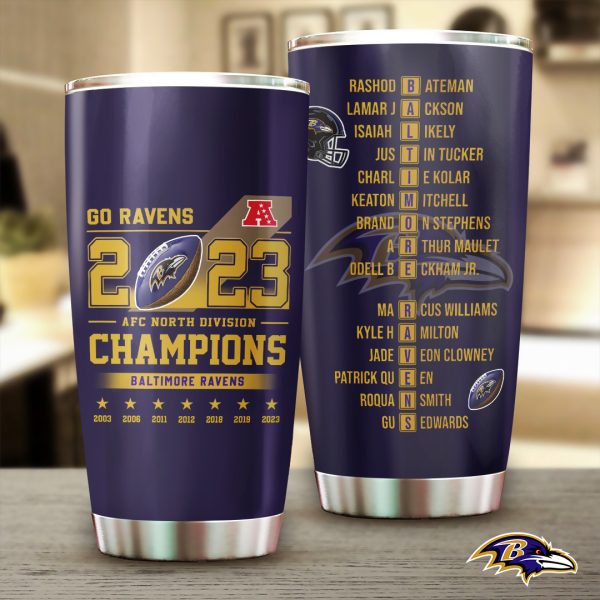 Baltimore Ravens Tumbler Cup - TANTN 3995