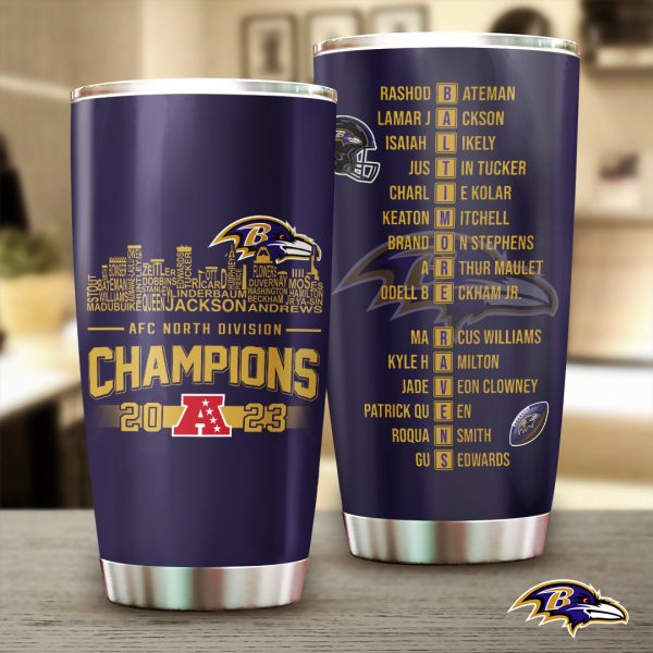 Baltimore Ravens Tumbler Cup - TANTN 3996