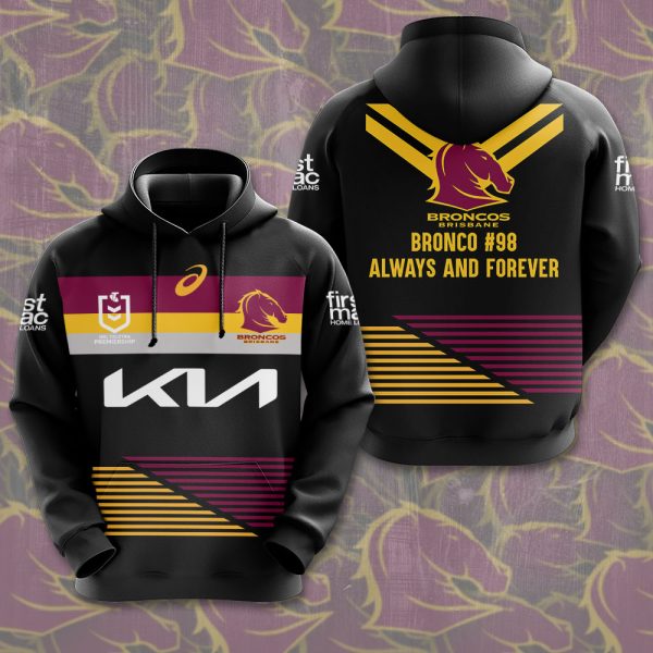 Brisbane Broncos 3D Apparel - VANDH 2268
