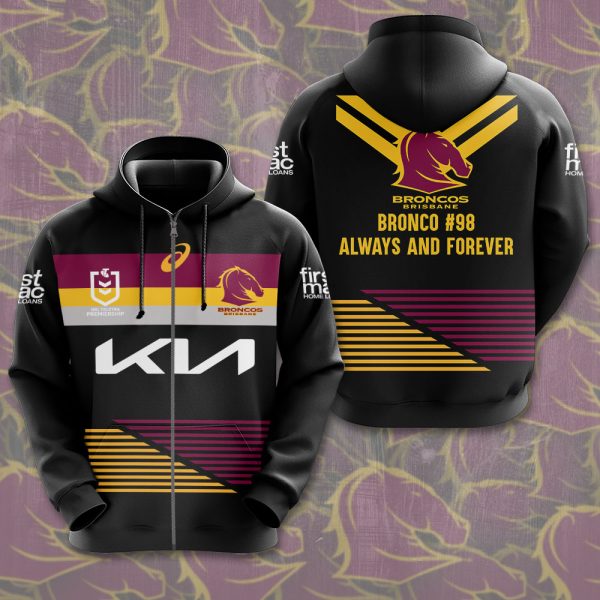 Brisbane Broncos 3D Apparel - VANDH 2268