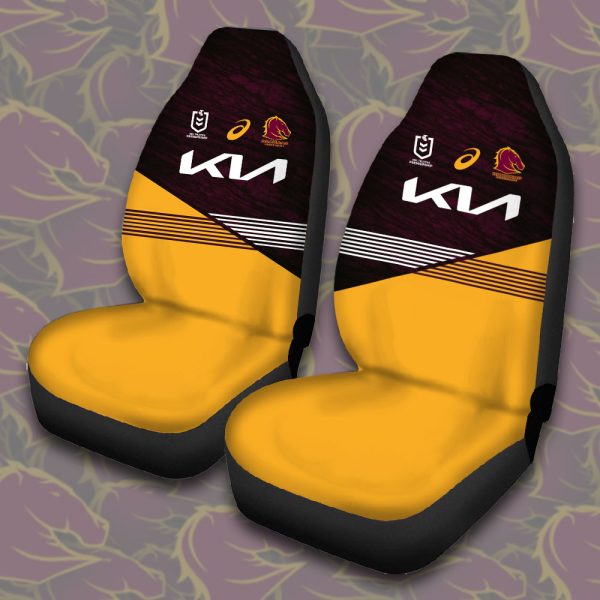 Brisbane Broncos 2PCS Car Seat Cover - TANTN 4345