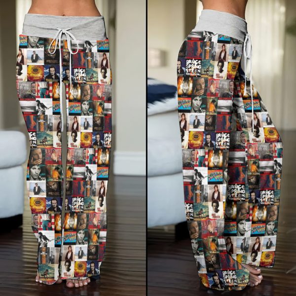 Bruce Springsteen High-Waisted Straight-Leg Trousers - HOATT 4174
