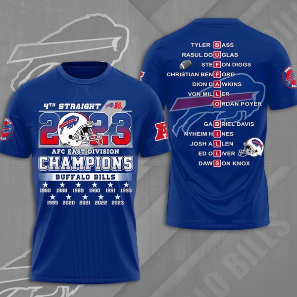 Buffalo Bills 3D Apparel – MAITM 5421