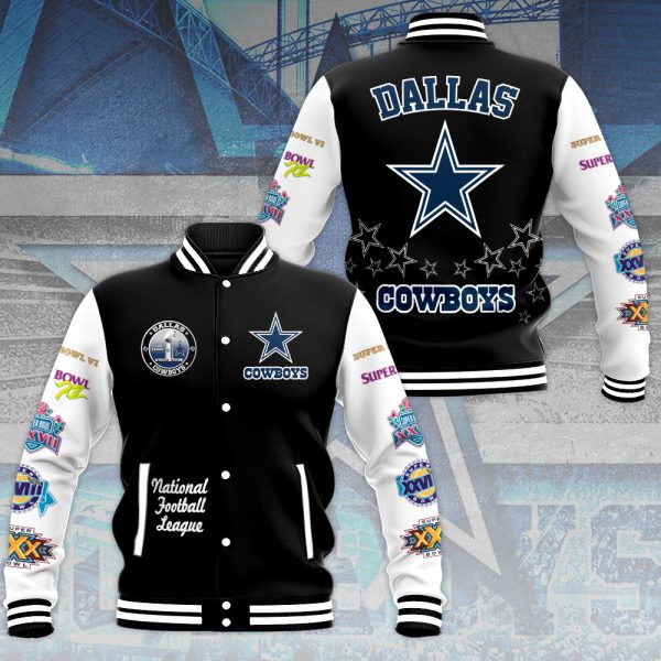 Dallas Cowboys Varsity Jacket - VANDH 2118