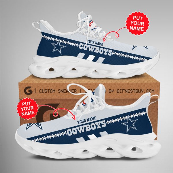 Personalized Dallas Cowboys Clunky Sneaker - VANDH 2311