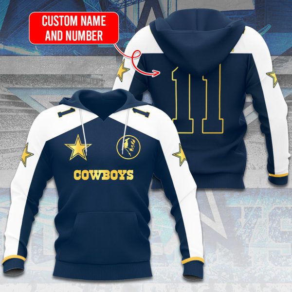 Personalized Dallas Cowboys 3D Apparel - VANDH 2111