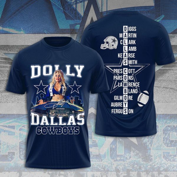Dallas Cowboys x Dolly Parton 3D Apparel - VANDH 2110