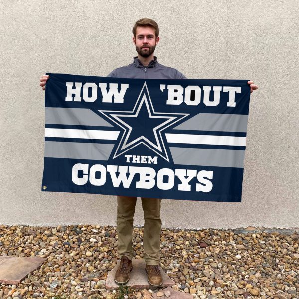 Dallas Cowboys 3D House Flag - VANDH 2179