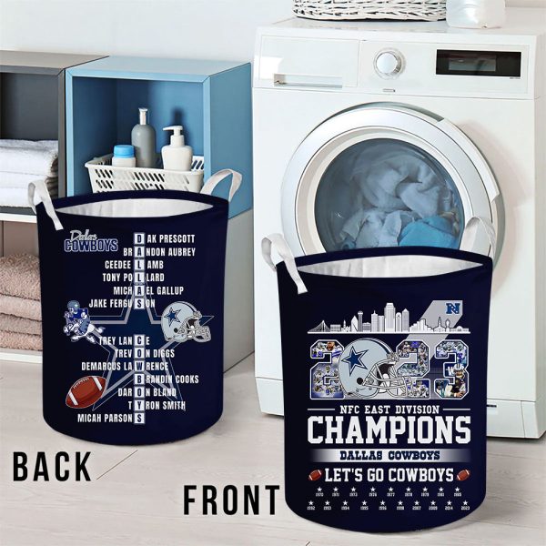 Dallas Cowboys Laundry Basket - VANDH 2223