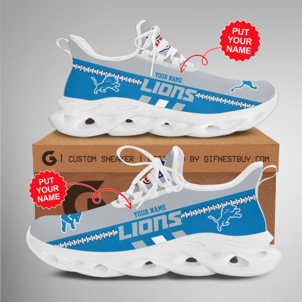 Personalized Detroit Lions Clunky Sneaker - VANDH 2313