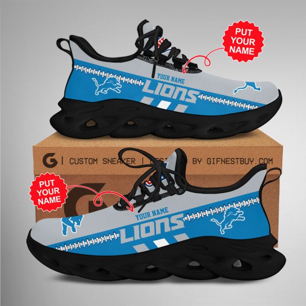 Personalized Detroit Lions Clunky Sneaker - VANDH 2313