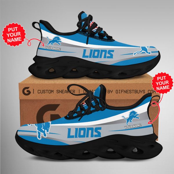 Personalized Detroit Lions Clunky Sneaker - VANDH 2345