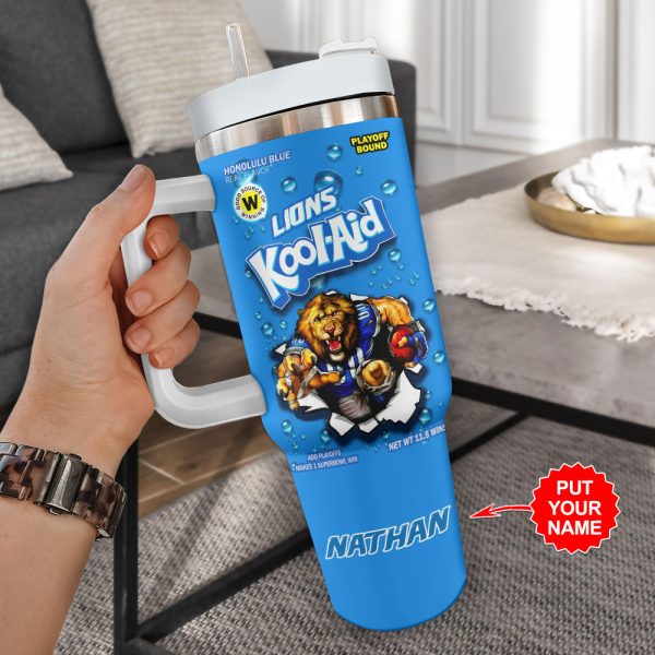Personalized Detroit Lions 40oz Stanley Tumbler - VANDH 2278