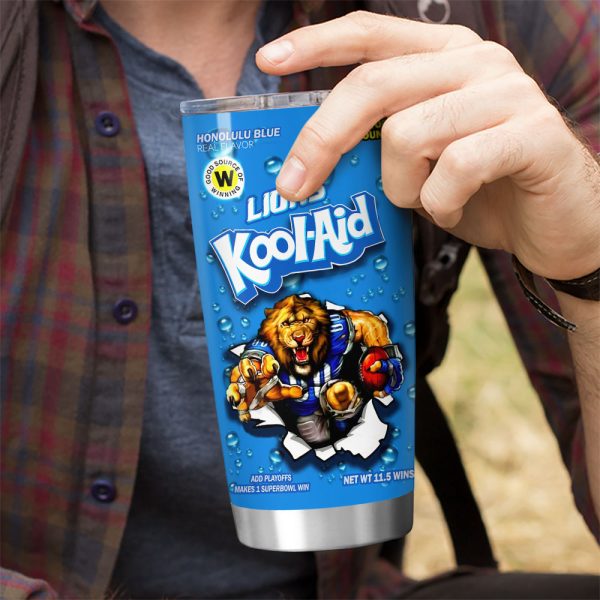 Personalized Detroit Lions Tumbler Cup - VANDH 2137