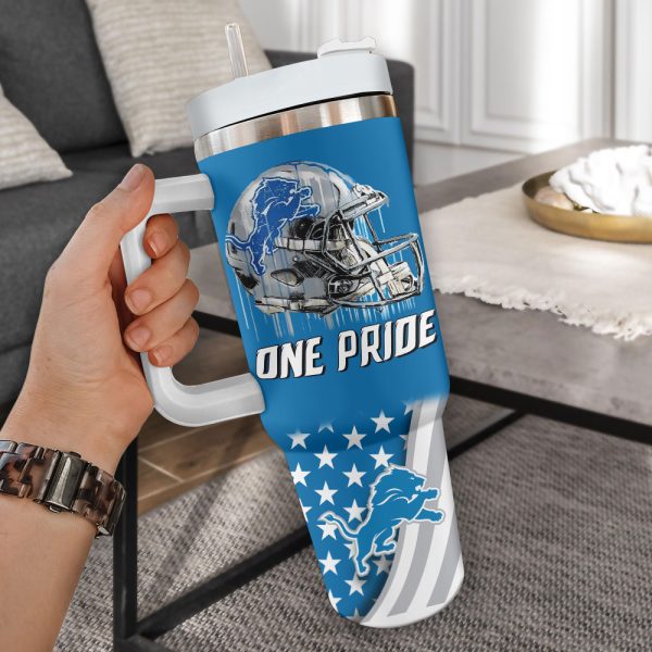 Personalized Detroit Lions 40oz Stanley Tumbler - VANDH 2279