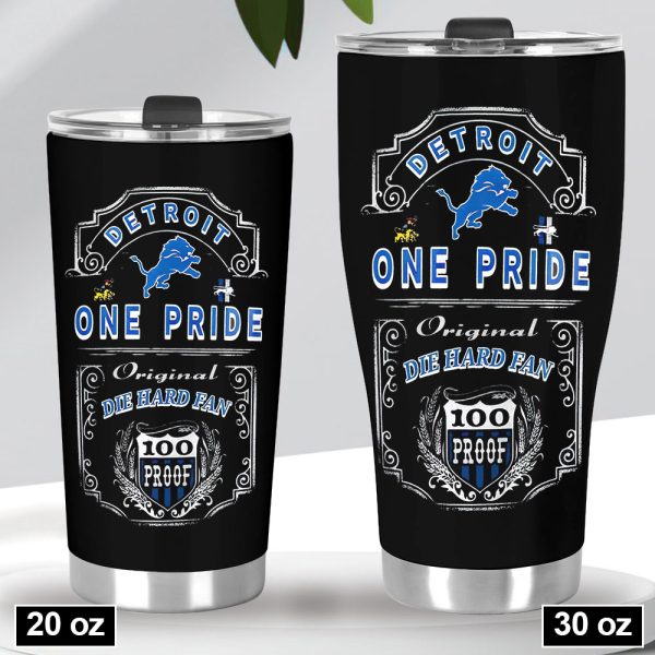Detroit Lions Tumbler Cup - VANDH 2134