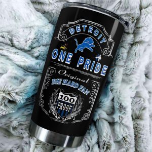 Detroit Lions Tumbler Cup - VANDH 2134