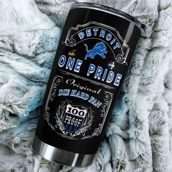 Detroit Lions Tumbler Cup - VANDH 2134
