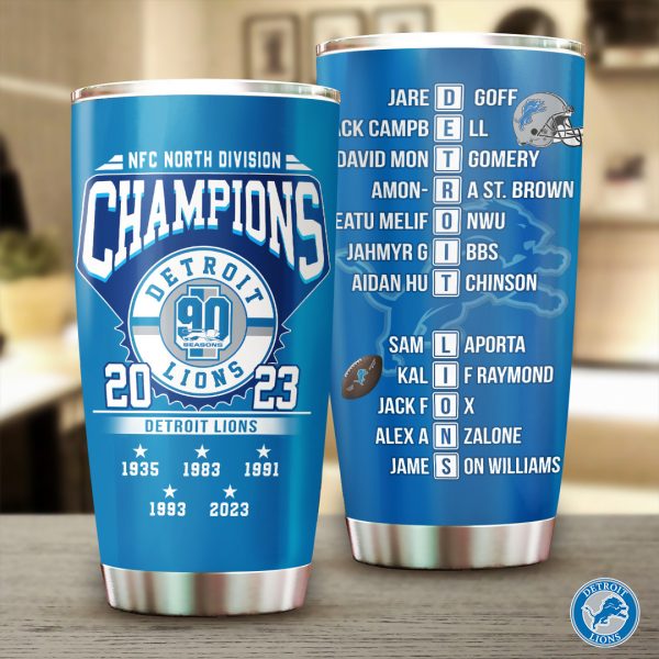 Detroit Lions Tumbler Cup - TANTN 4192