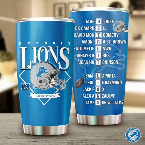 Detroit Lions Tumbler Cup - TANTN 4221