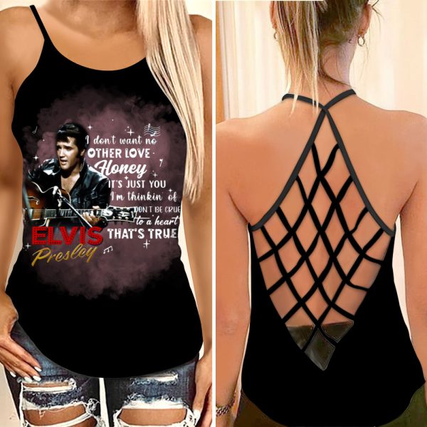 Elvis Presley Criss-Cross Leggings - MAITM 5433