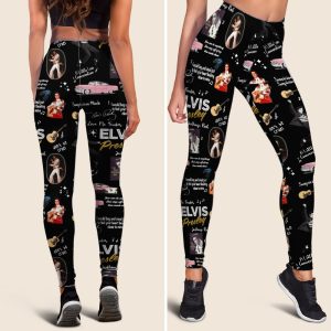 Elvis Presley Criss-Cross Leggings - MAITM 5433