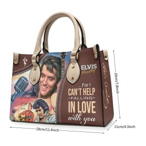 Elvis Presley Leather HandBag - VANDH 2320